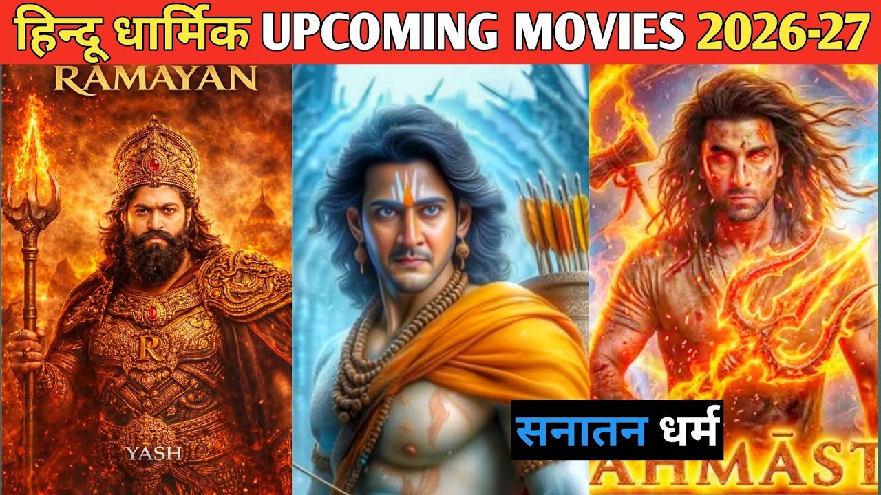 2026–27 की 12 सबसे बड़ी Hindu Dharmik Movies | 2026 में आने वाली Hindu Religious Movie | 