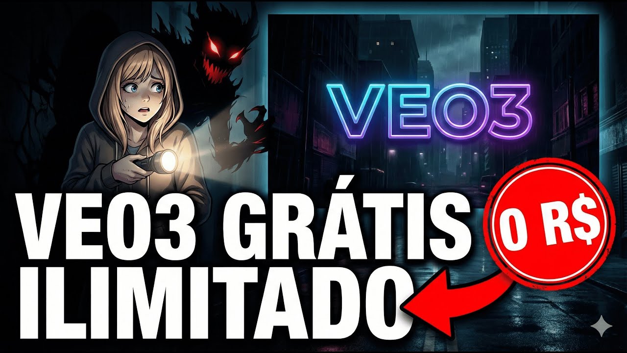 VEO3 ILIMITADO no Gemini: Não é Ultra e Você Não Paga Nada