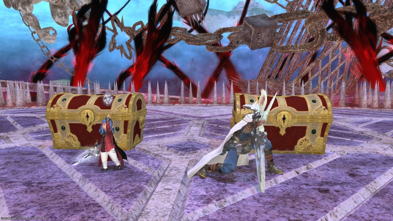 【FF14】辺獄4層零式(前後半) 制限解除2人 patch7.38 ナイト視点