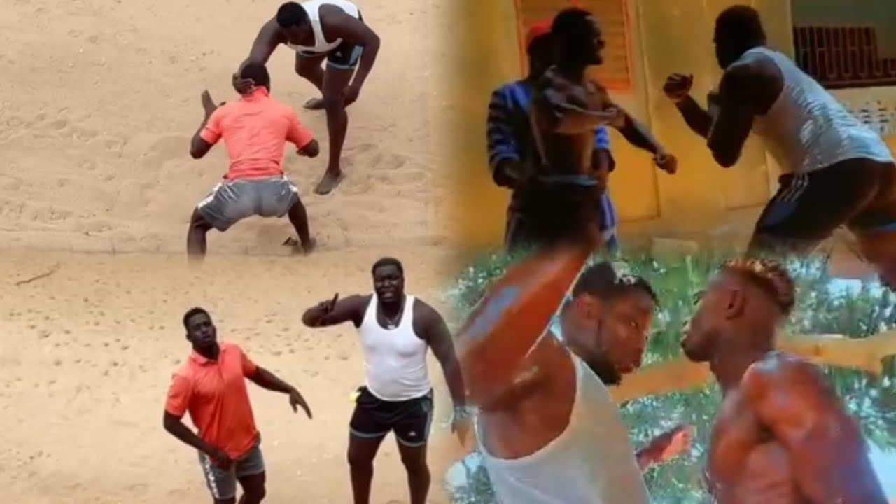 Teukouwanté + Combat : GRAND MBAGNICK vs BADARA INTERNET quel chute 😅🫣😱