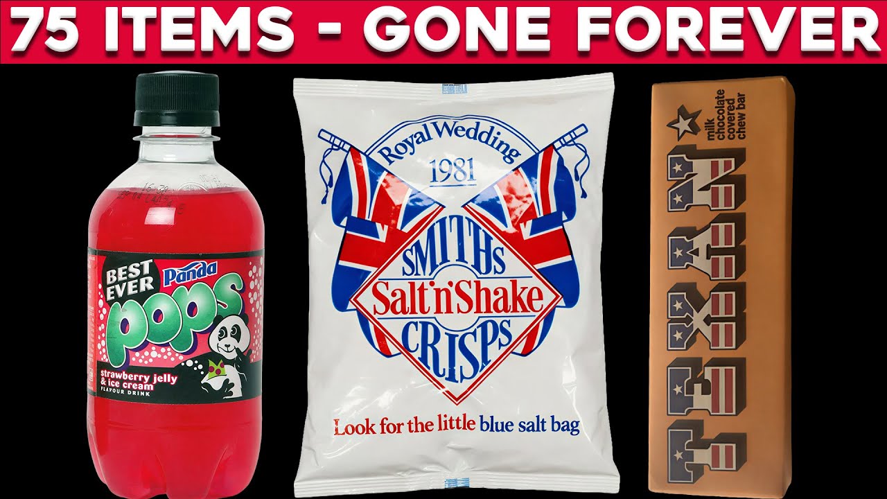 75 British Foods That VANISHED From Corner Shops FOREVER