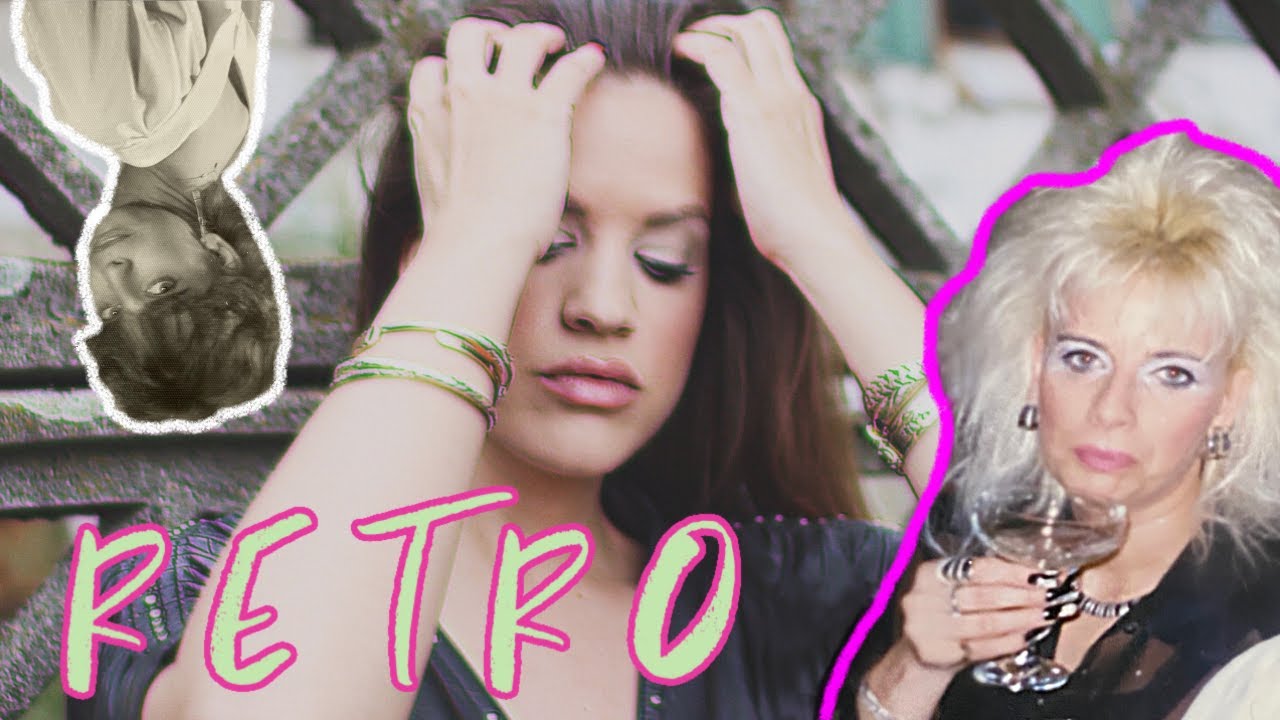 Újraalkottam anya RETRO lookját // smink, haj & outfit │ Karin Dragos