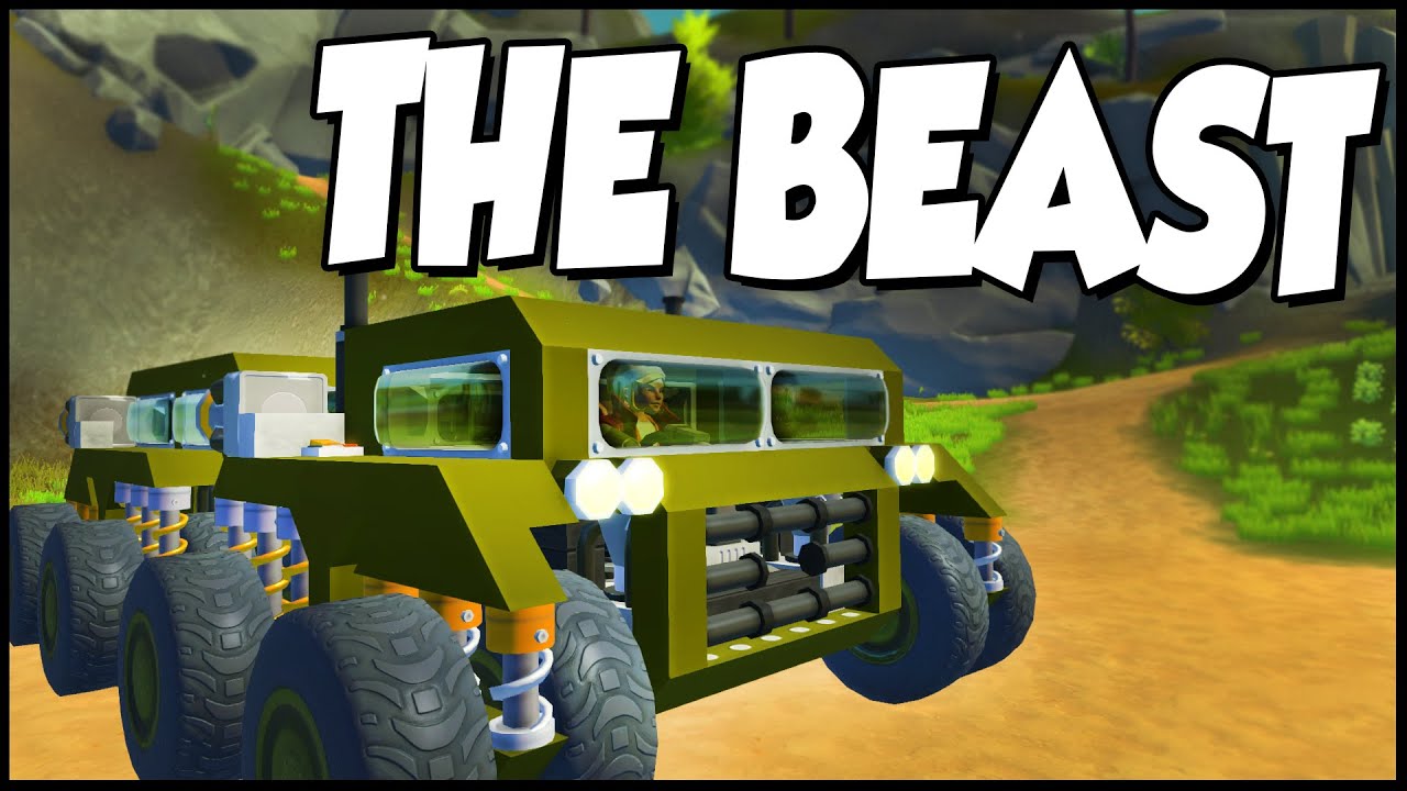 Scrap Mechanic ➤ THE BEAST! - Amazing Mountain Climber! [Scrap Mechanic Gameplay]