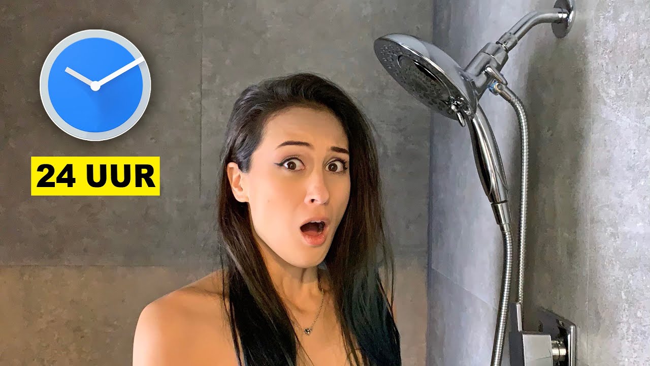 24  UUR OVERLEVEN IN DE DOUCHE - CHALLENGE! || Fan Friday