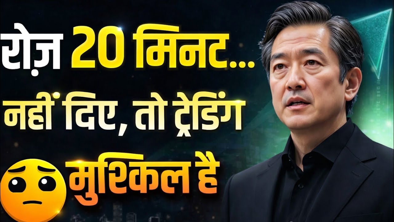 अगर ट्रेडिंग में फेल हो रहे हो तो ये 20 मिनट का नियम अपनाओ | Trading Psychology Hindi