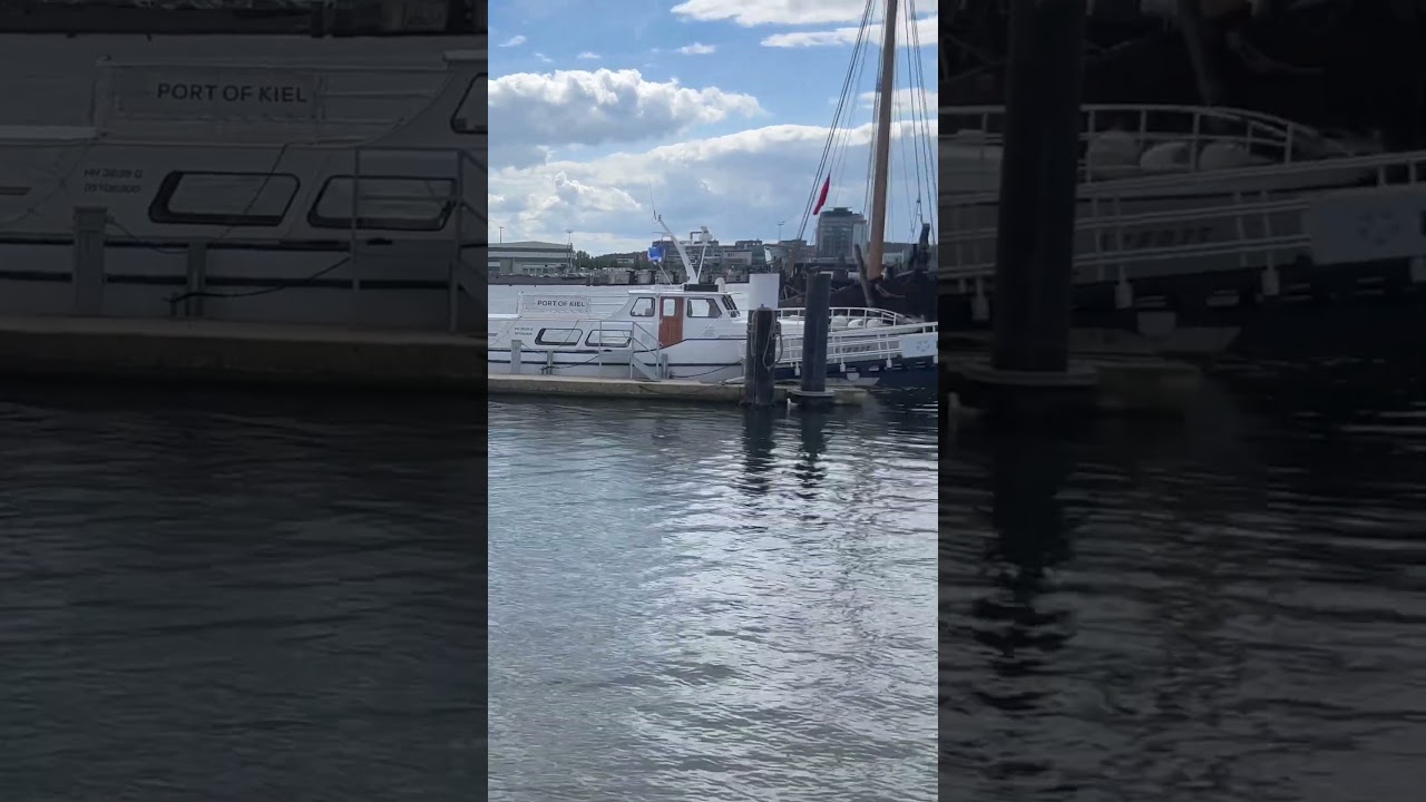 Kiel Germany 🇩🇪 #travel #Kiel #germany #summer #ship #cruiseship #love #shorts