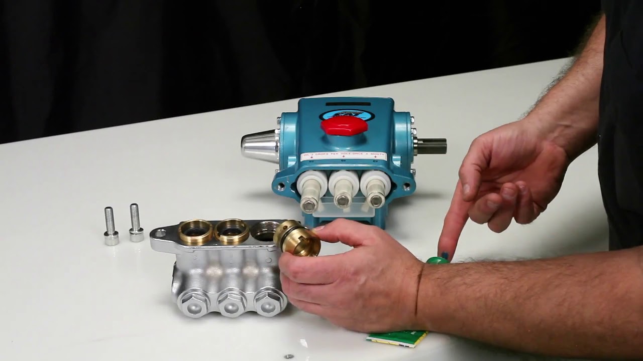How to Service the Seals in the Cat 5 Frame 5PFR Series Plunger Pumps