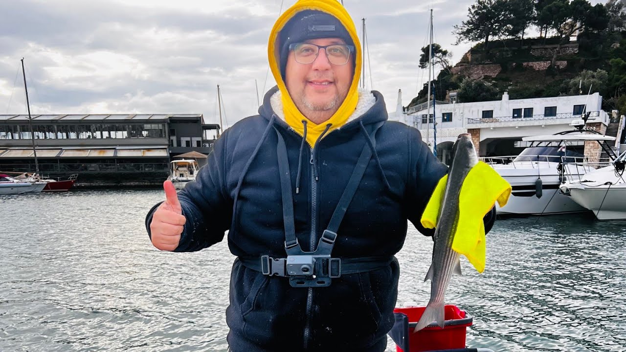 Catch and cookig🎣👨‍🍳 Fishing in extreme conditions🌀🎣