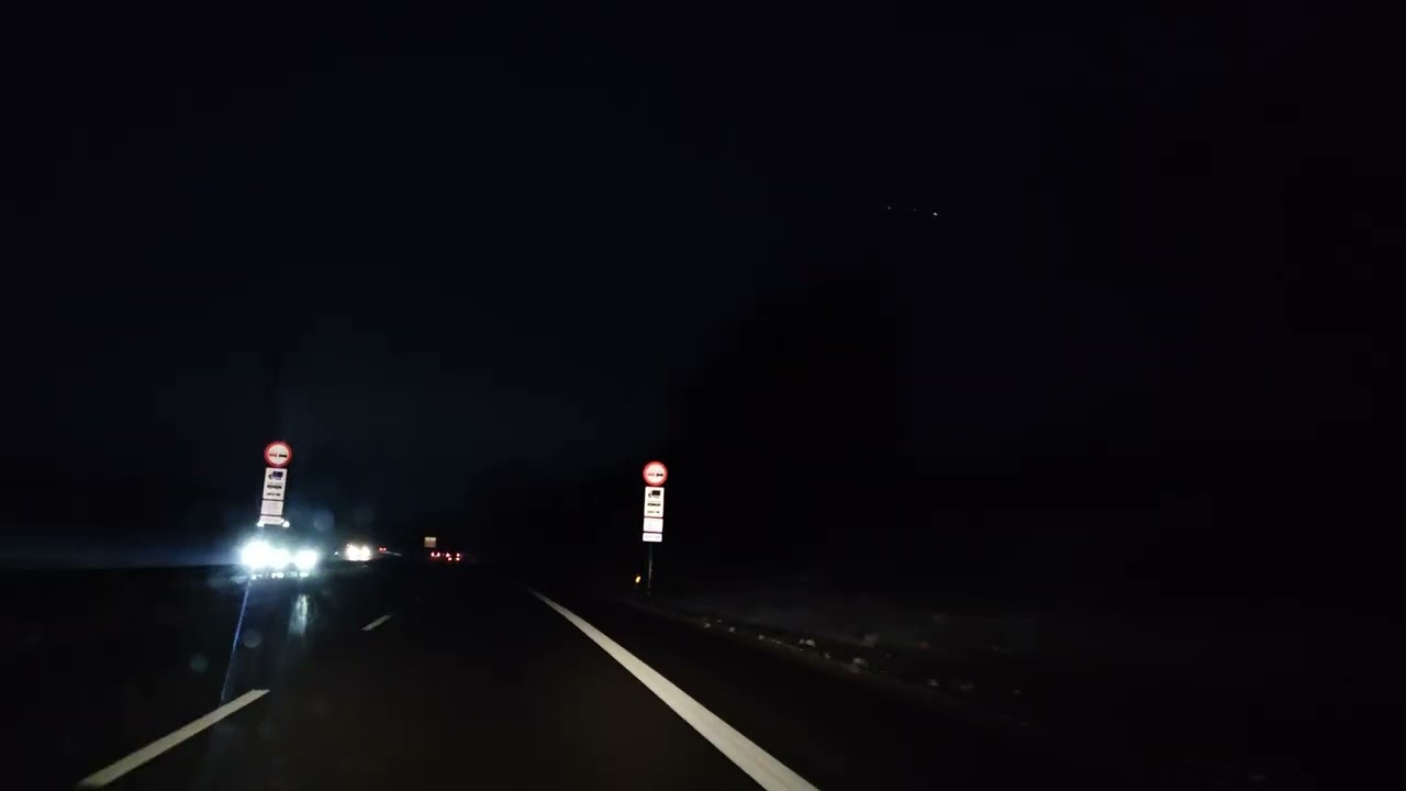 Driving in my car from Bogø By to Stensved in Denmark. 4K 2160p. 05/02-2026