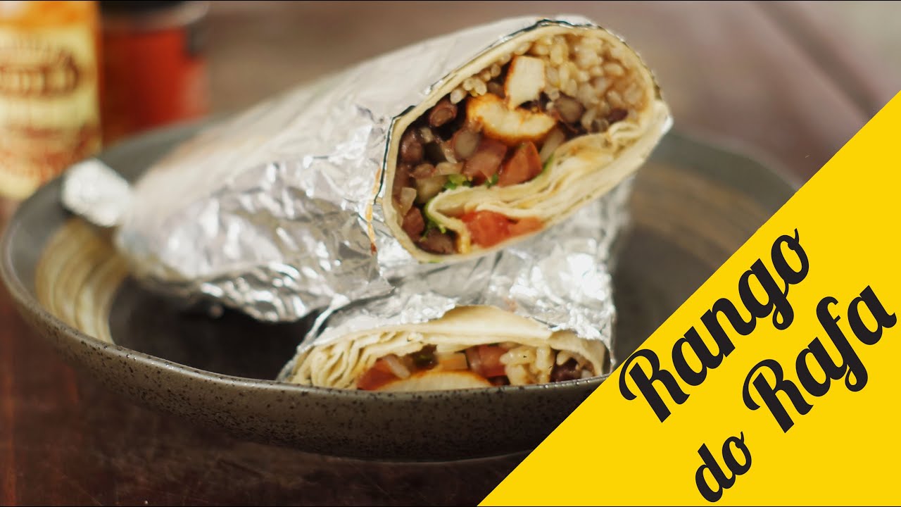 Burrito de Frango - Rango do Rafa