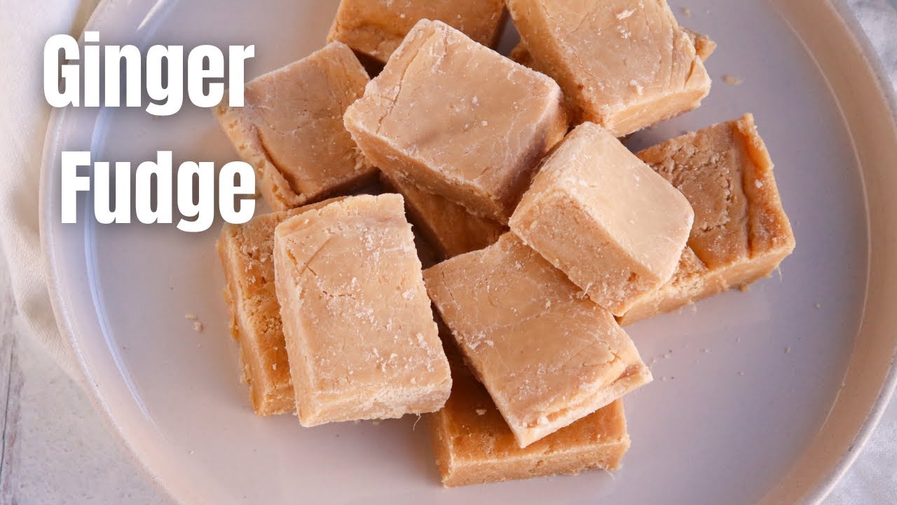 The ULTIMATE GINGER FUDGE Recipe | Guyanese Fudge