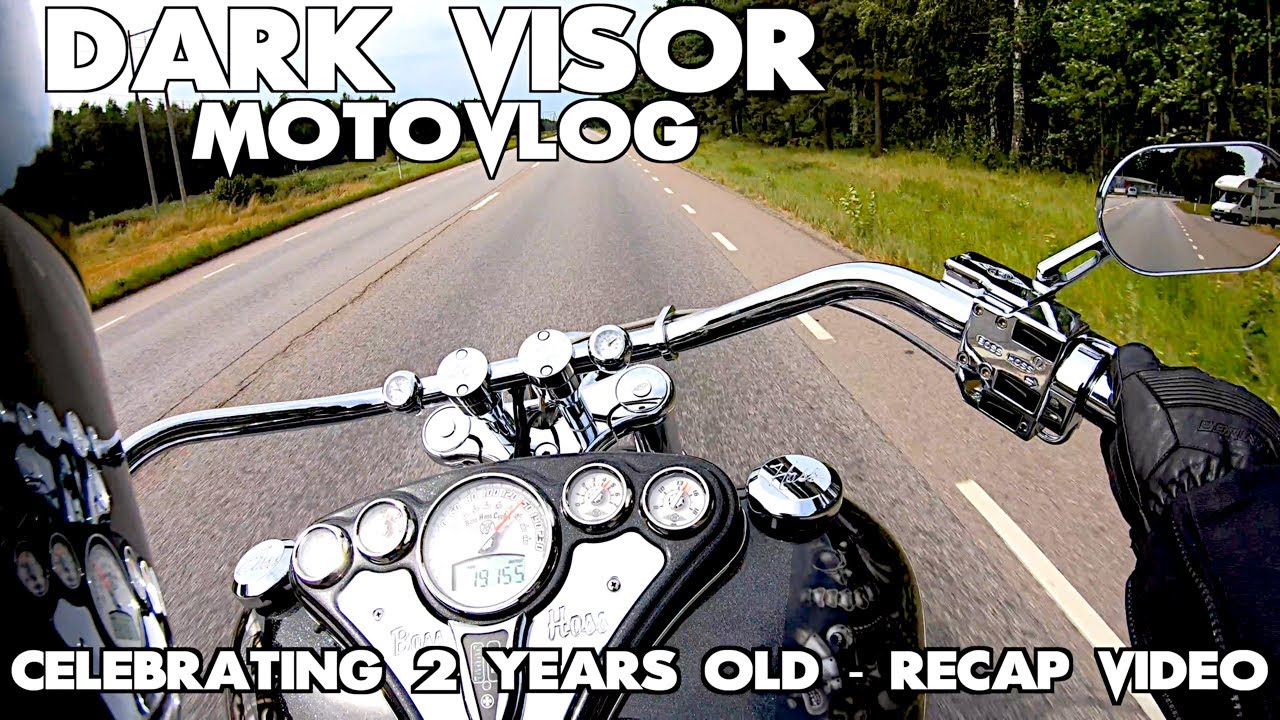 2 Years of Dark Visor Мотовлог - потрясающее резюме видео