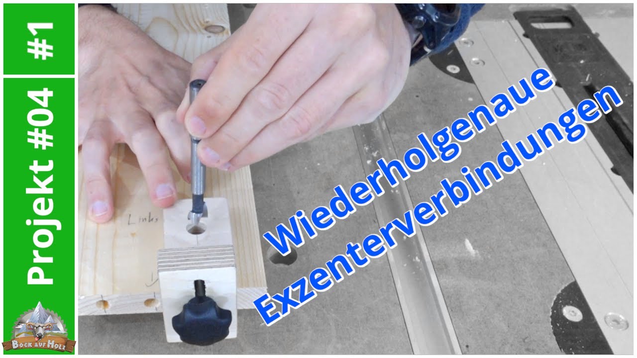Korpusbau mit Exzenterverbindungen | Spiegelschrank Teil 1