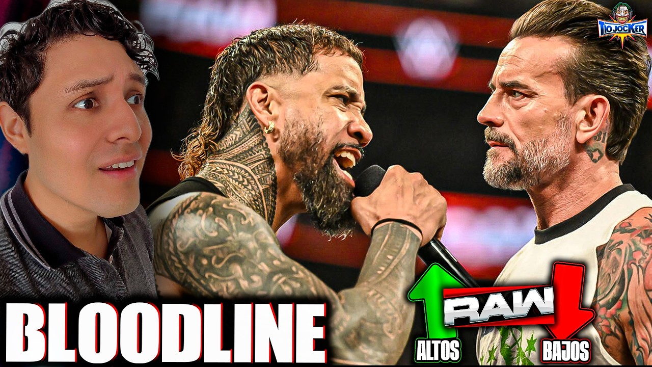 JEY USO ATACA a CM PUNK 😐 VUELVE THE BLOODLINE!! FINN TRAICIONA a DOMINIK 😂 - ALTOS y BAJOS RAW