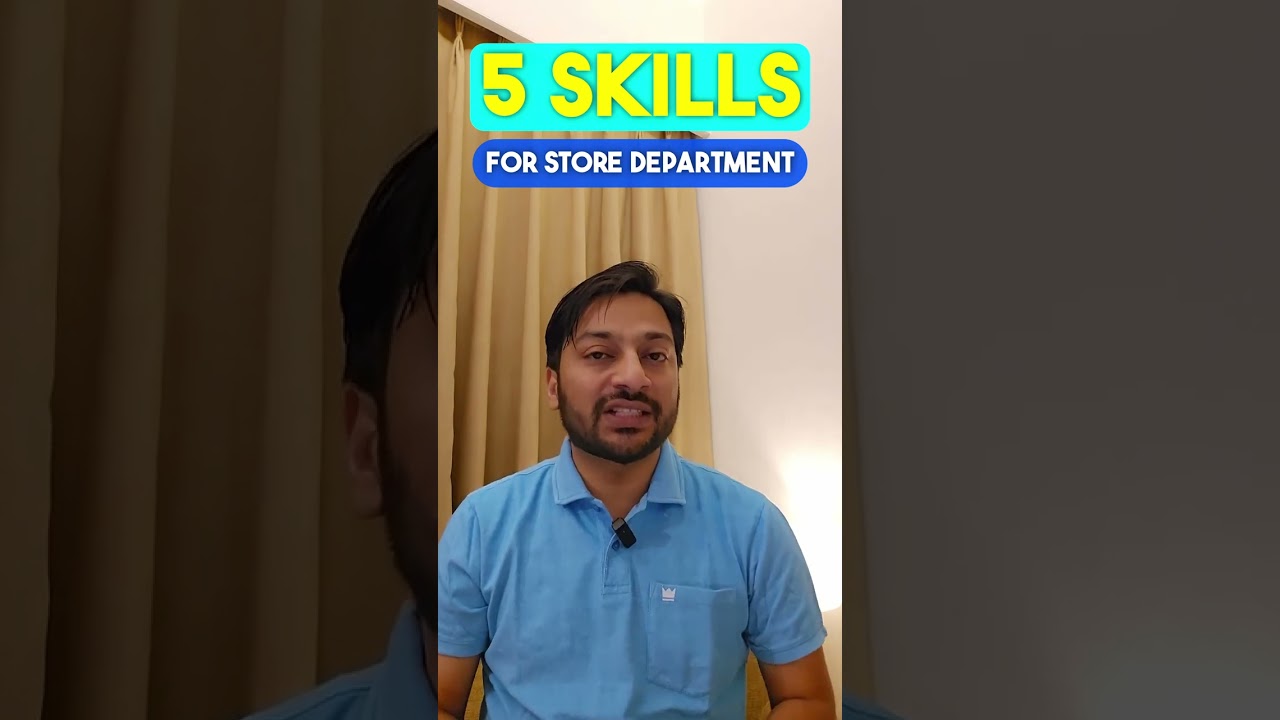 5 Store Management Skills You Must Know ! Store Keeper & Supervisor Training @aytindia