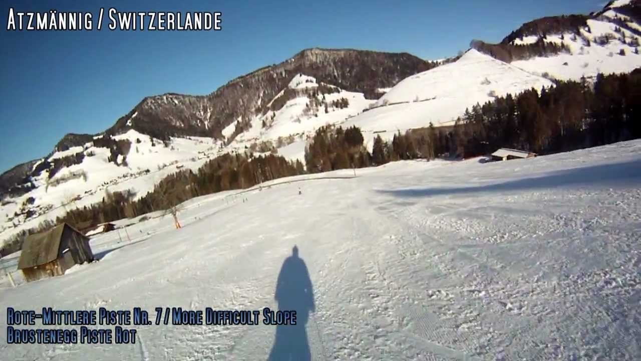Atzm&auml;nnig / Pistenvideo rote Piste Nr.7 - Rote Brustenegg Piste