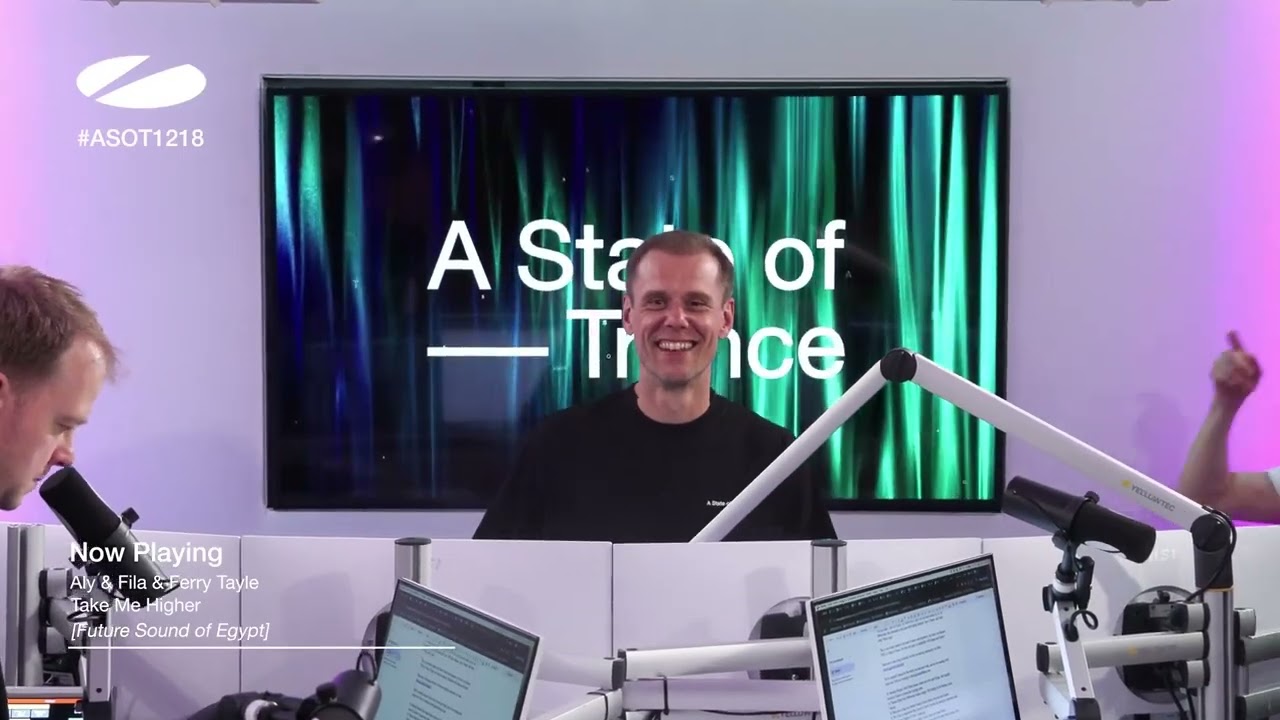 Aly & Fila with Ferry Tayle - Take Me Higher [FSOE] Live on State Of Trance 1218