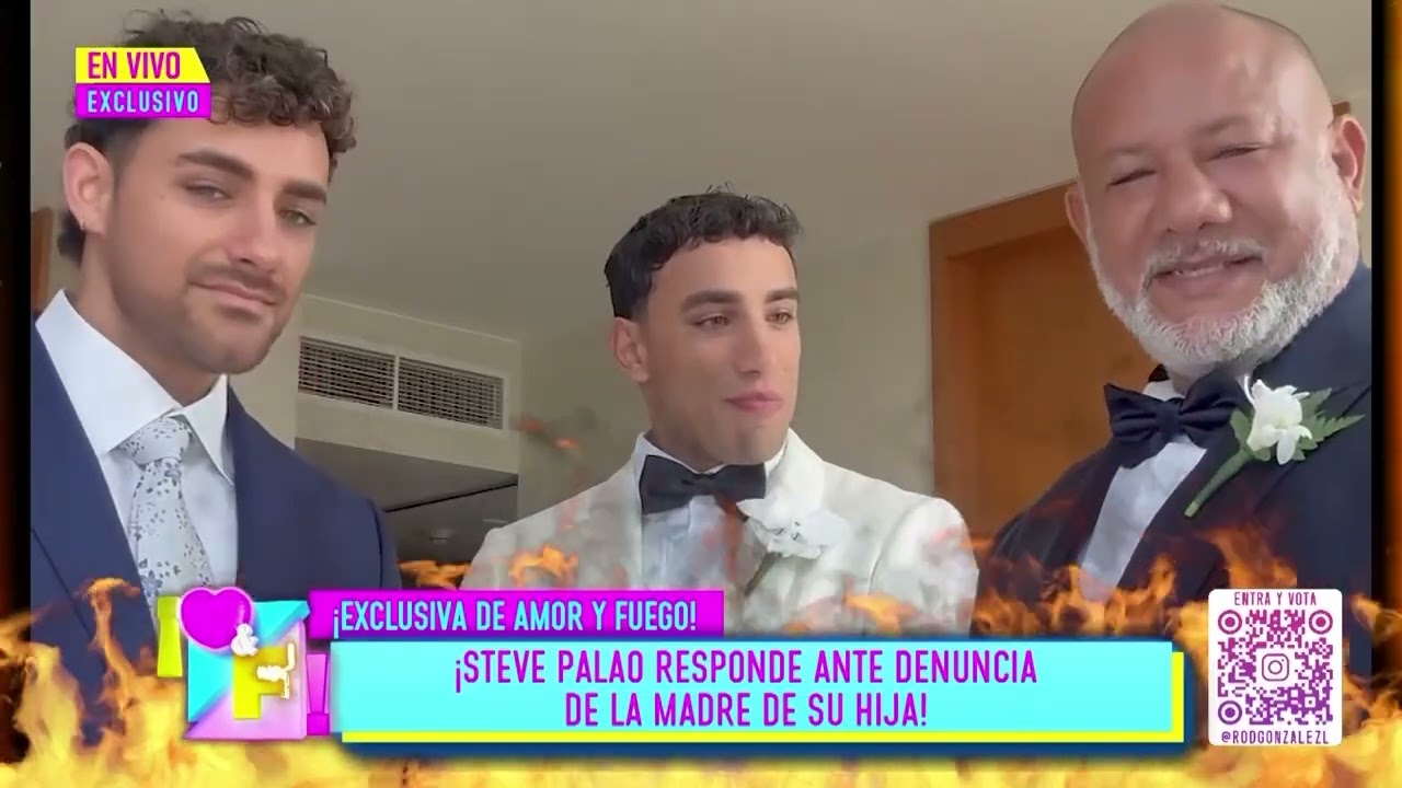 STEVE PALAO RESPONDE ANTE DENUNCIA DE LA MADRE DE SU HIJA | #amoryfuego