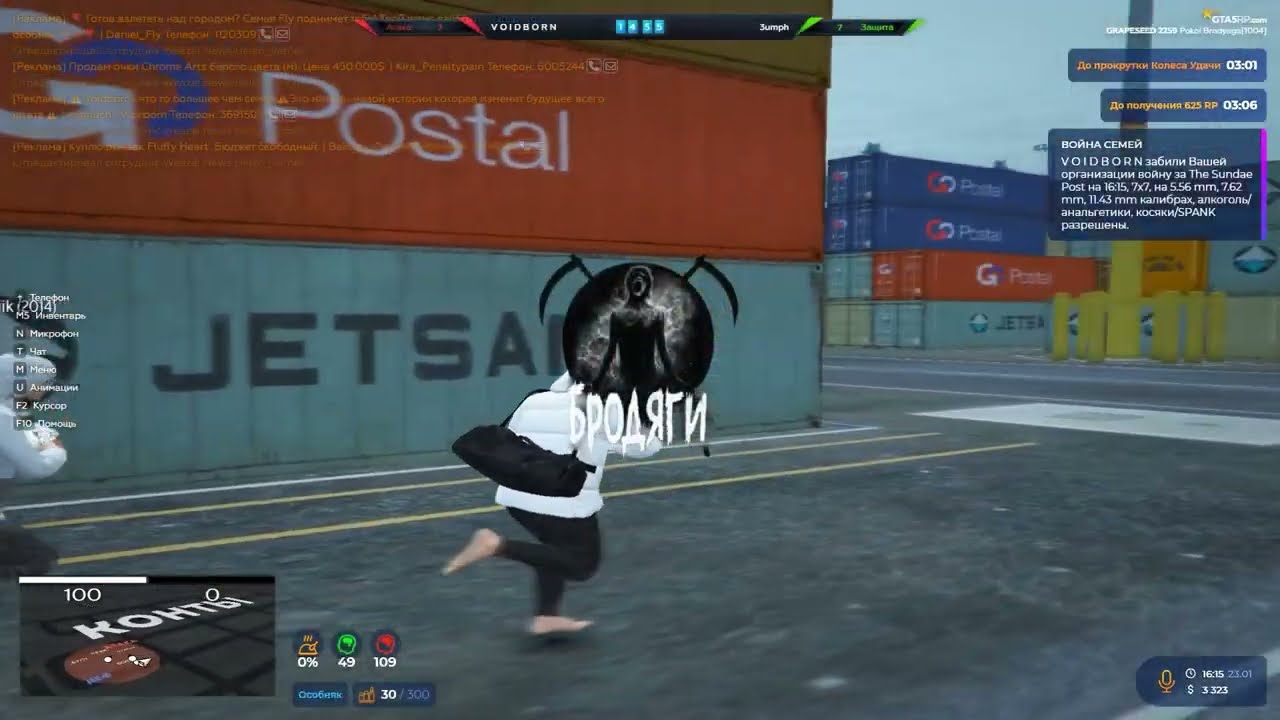 не смогли ликвидировать @GTA5RP