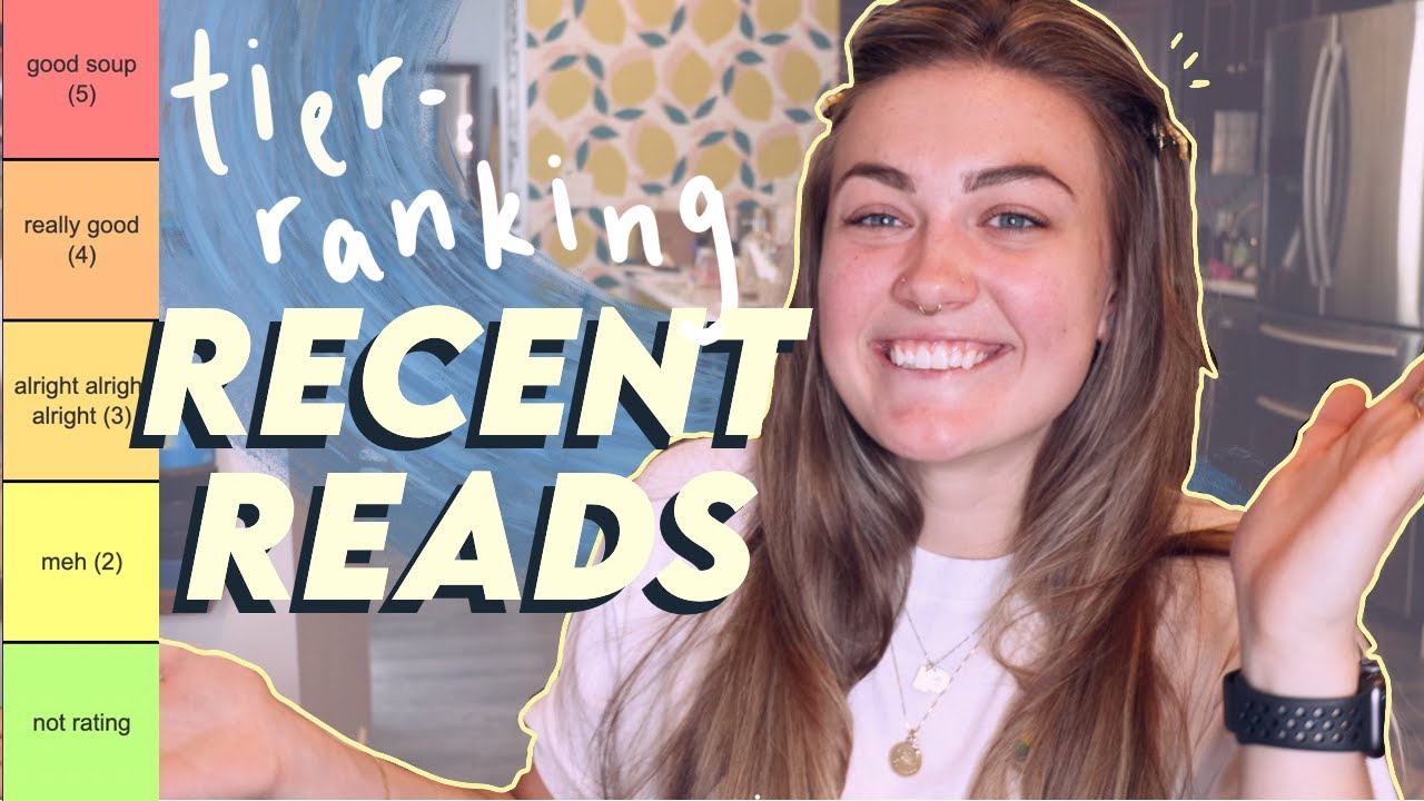 tier ranking my Recent Reads🤔 | April + May Wrap Up✨
