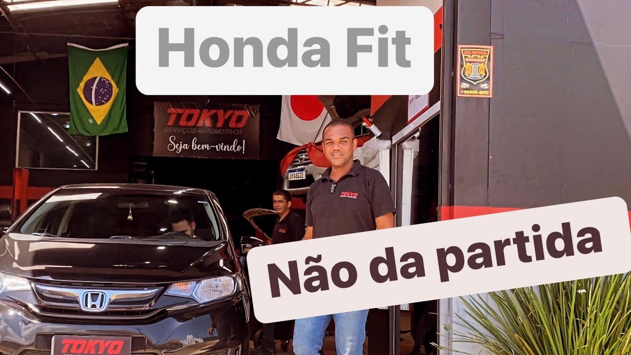 Honda FIT não da partida