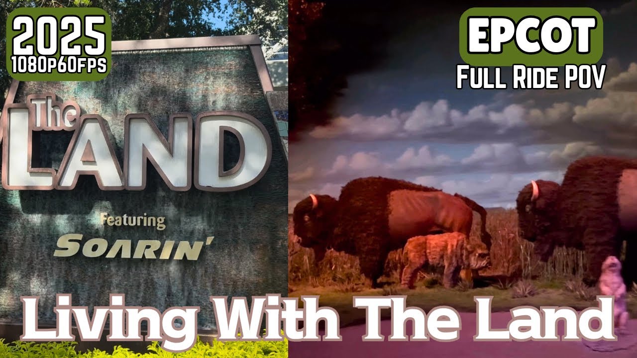 [1080p60fps] Living With The Land at The Land Pavilion (Full Ride POV) Epcot WDW 2025
