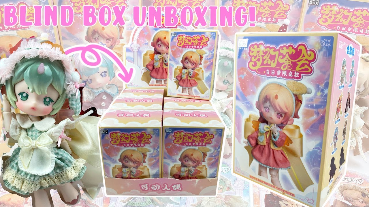 Opening 6 CENTAUR BJD Daydream Limited Series from KikaGoods! BALL JOINTED DOLL BLIND BOX FULL SET!
