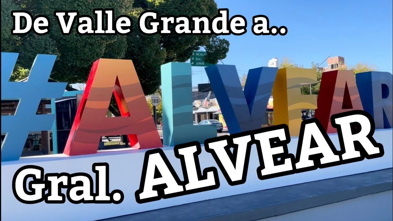 Vamos a conocer GENERAL ALVEAR | Mendoza | en moto por Argentina |