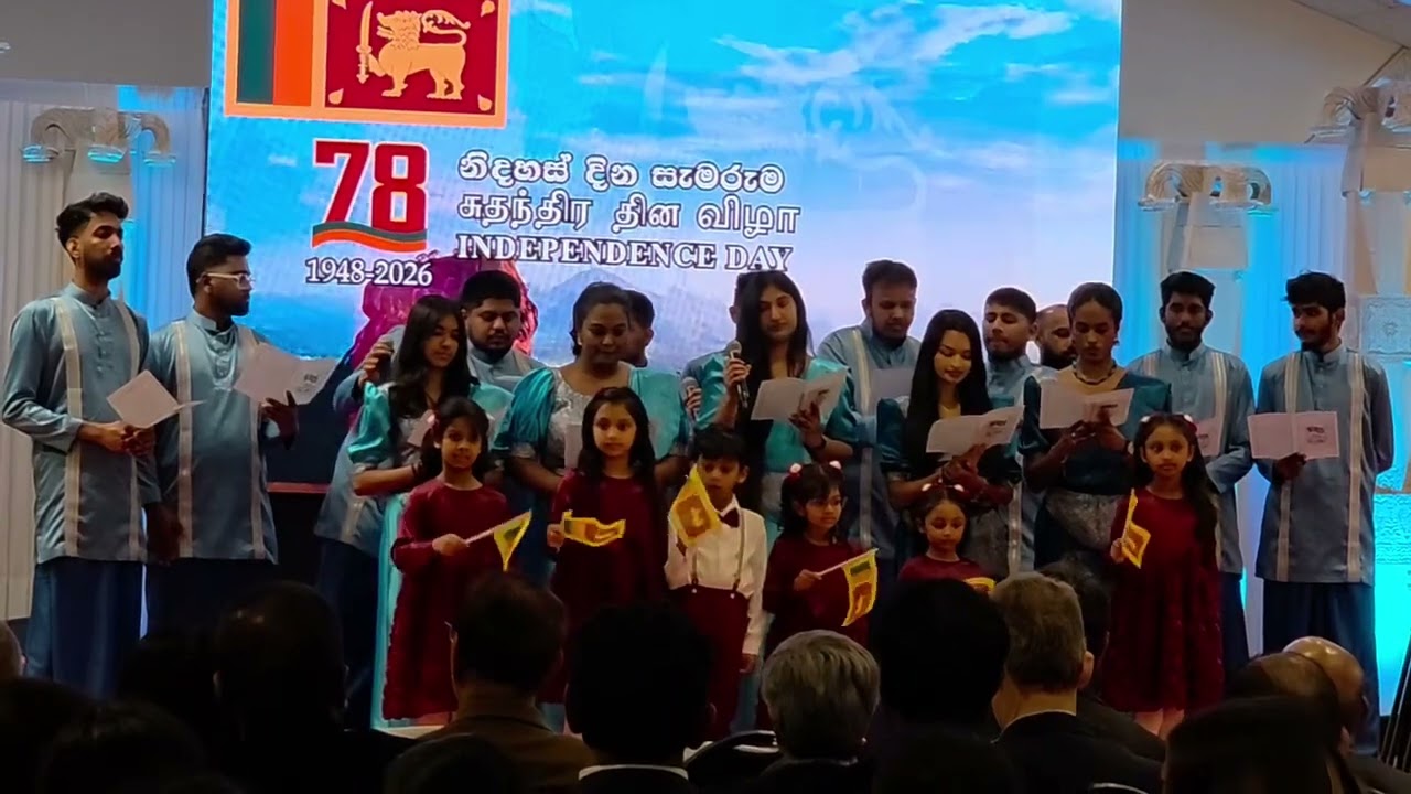 PERADIGA MUTHU ATAYAI ME | SLCCP YOUTH PARIS | SRI LANKA 78 INDEPENDANCE DAY