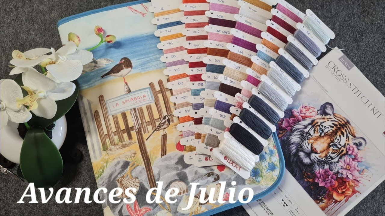 Avances de Julio y os cuento cositas de este mes 😍
