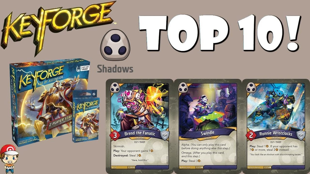 Top 10 Shadows Cards from Age of Ascension! (Keyforge!)