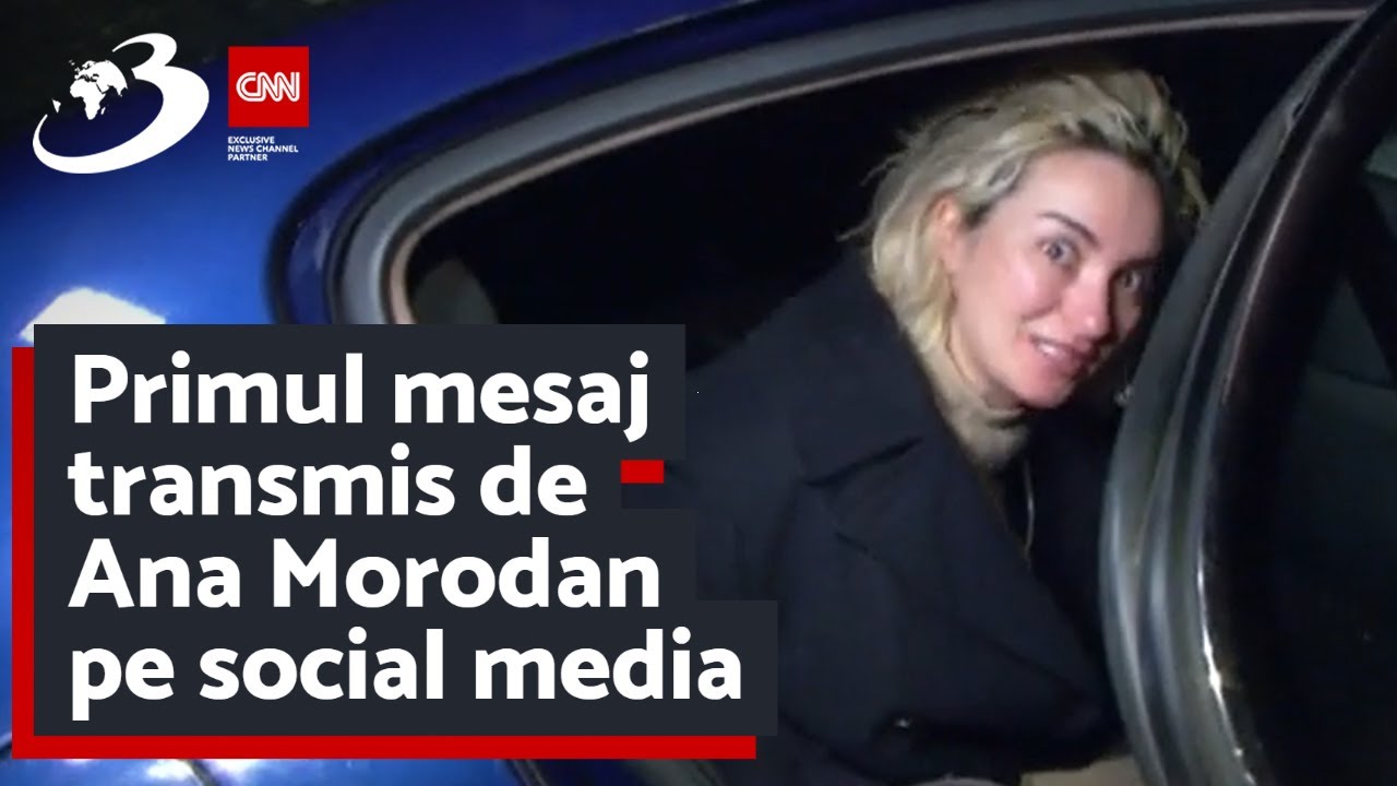Primul mesaj transmis de Ana Morodan pe social media: Fiți bl&acirc;nzi cu cel care a greșit