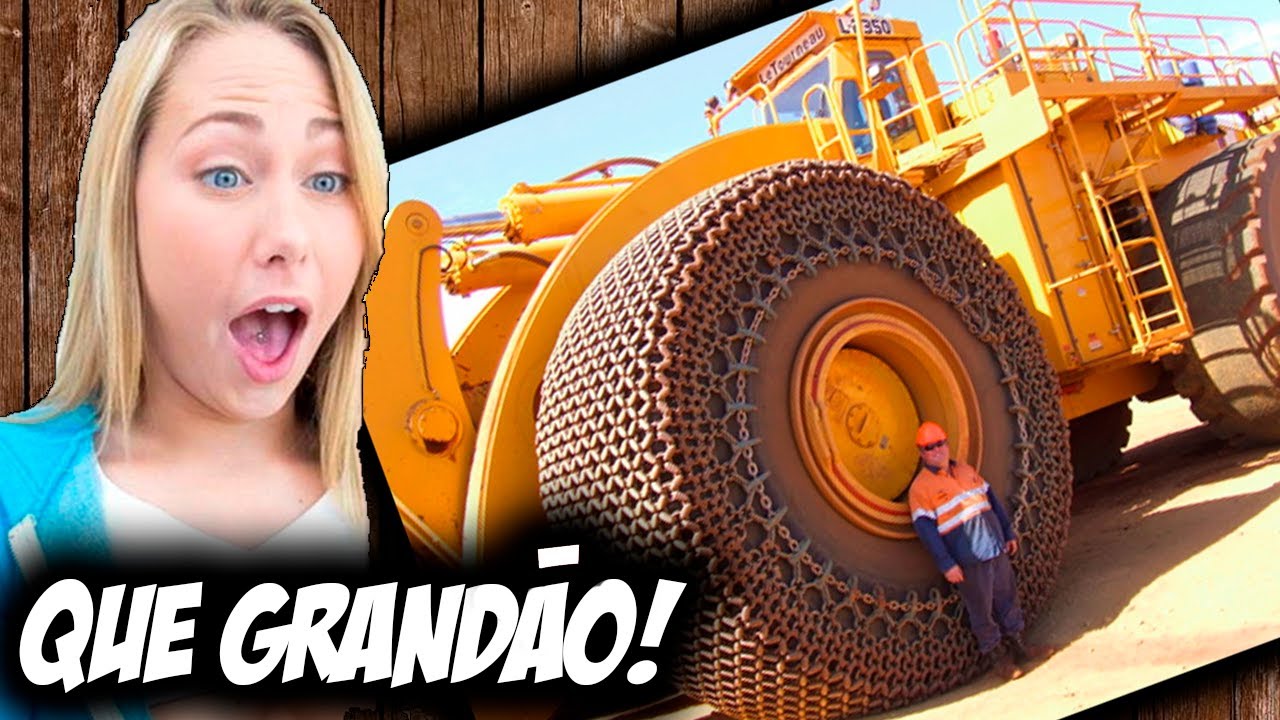 LeTourneau L2350 - A Maior Pá Carregadeira do Mundo | Diesel Channel