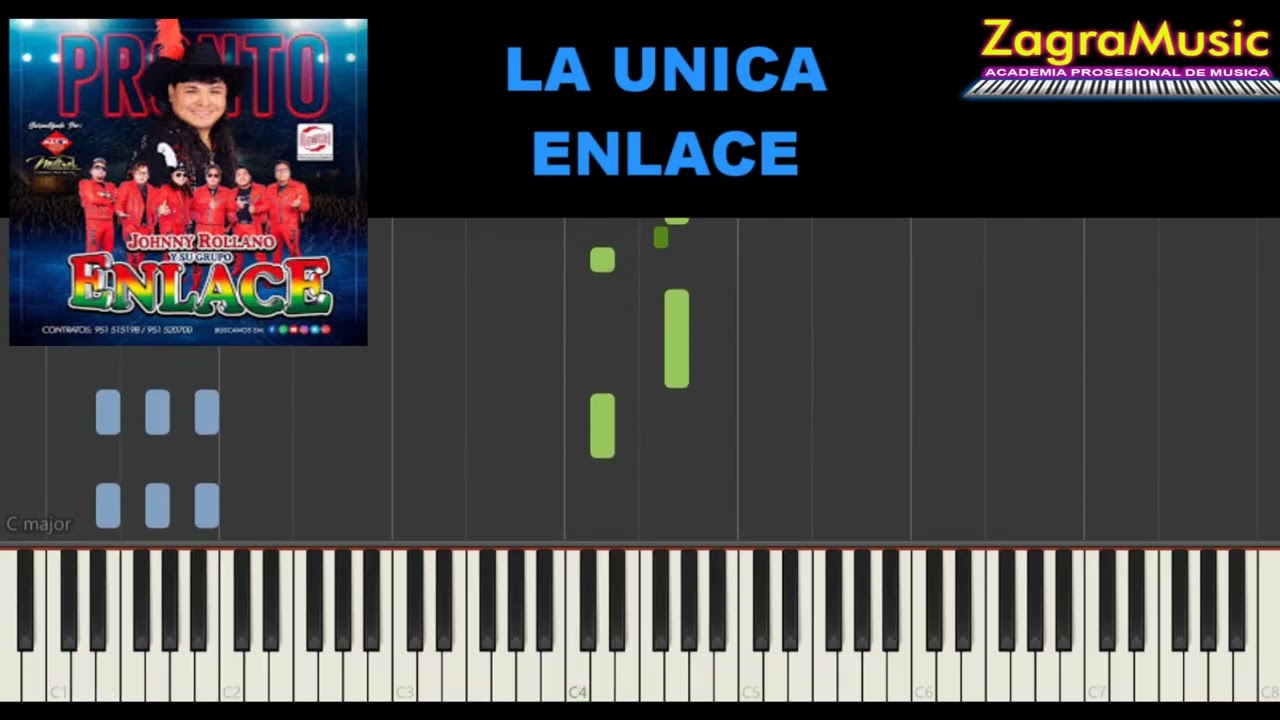 ENLACE - LA UNICA - TUTORIAL TECLADO -