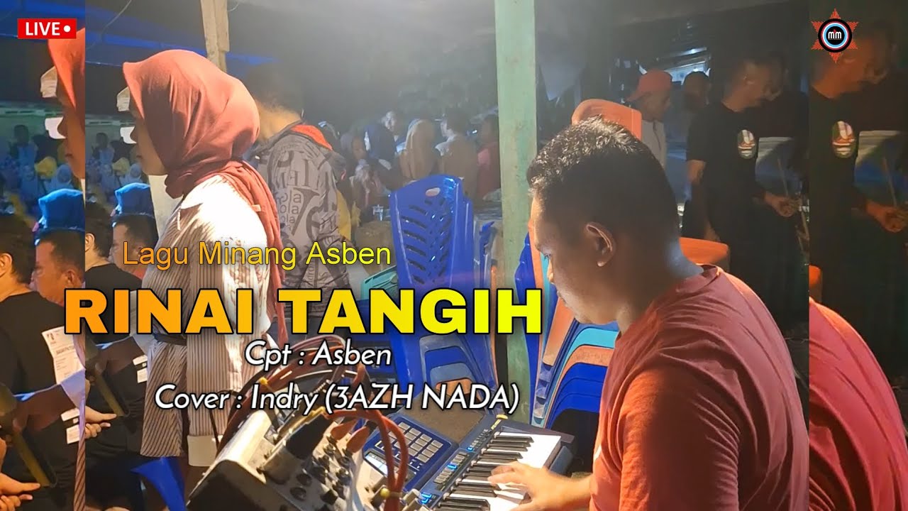 SERU BANGET ! LAGU MINANG RINAI TANGIH - Cover Indry || Pesta joget Auto Rame