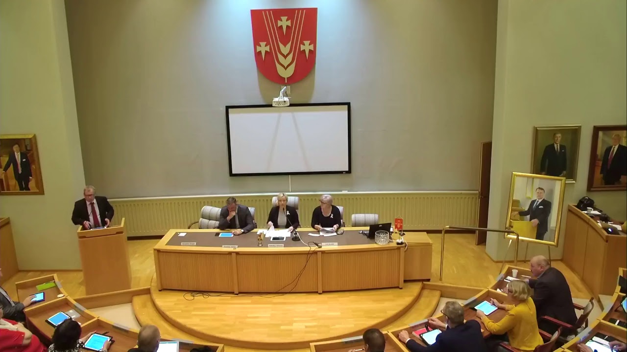 Livestream fr&aring;n Peders&ouml;re kommun fullm&auml;ktige, del2