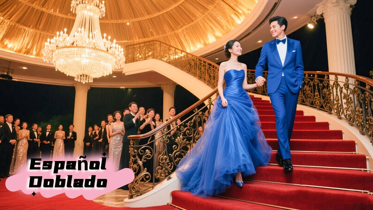 El esposo lleva a la amante, pero la esposa llega con el CEO en un vestido azul y asombra a todos!