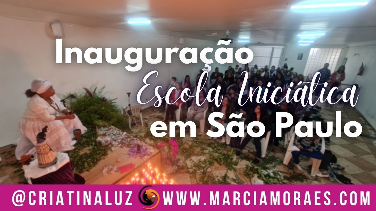 Inaugura&ccedil;&atilde;o Escola Inici&aacute;tica em S&atilde;o Paulo (Zona Norte) #CriaTiNaLuz