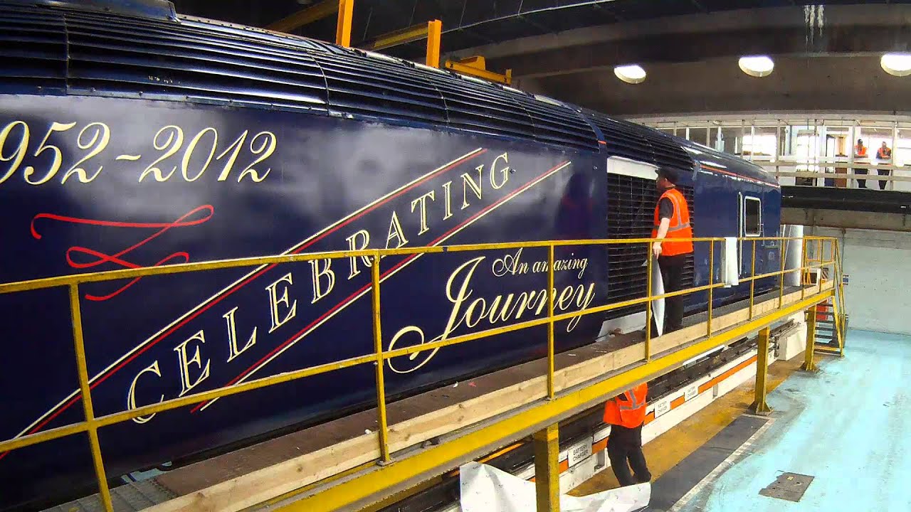 First Great Western Queen's Diamond Jubilee Train Wrap