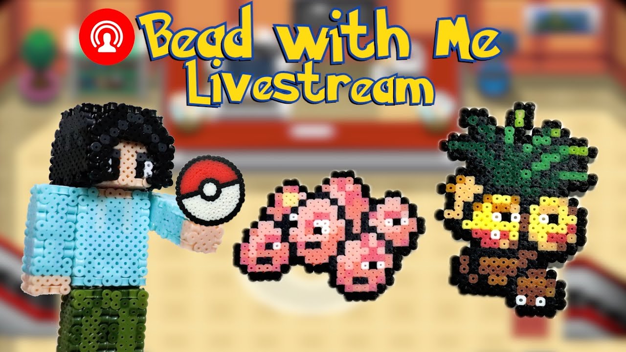Exeggcute & Exeggutor 151 Pokémon Challenge! | Perler Bead With Me