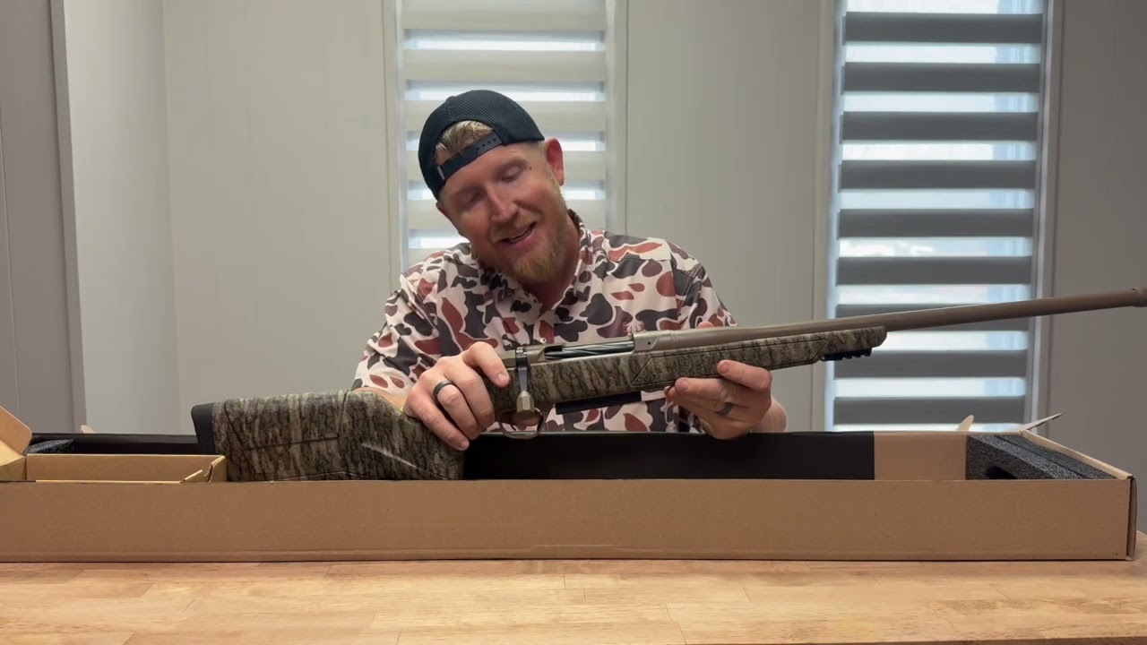 Christensen Arms Evoke Mossy Oak: распаковка