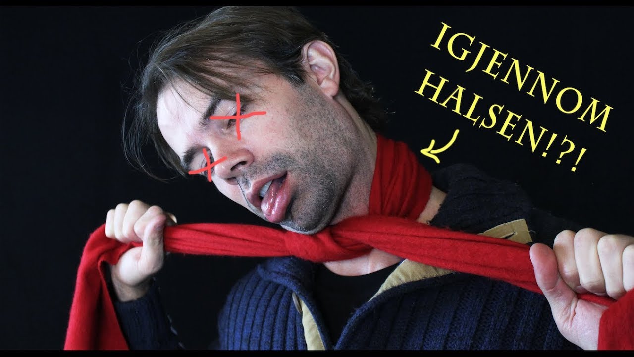 Skjerf igjennom hals!! Lær å trylle episode 7