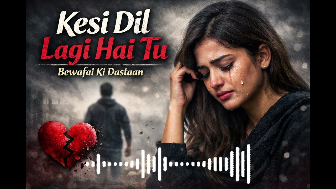 Kesi Dil Lagi Hai Tu 💔 | Heart Touching Urdu Sad Song 2026 | Emotional Breakup Song | 4 Minutes
