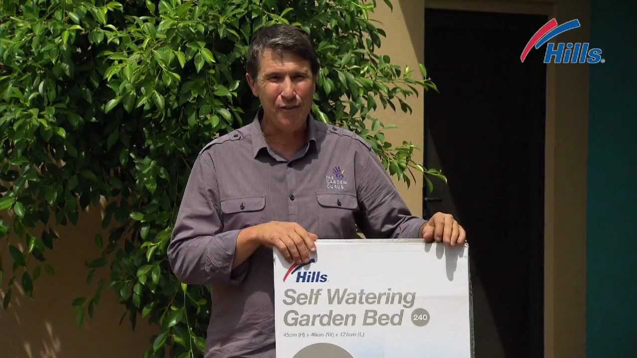 Hills Self Watering Garden Bed Set Up