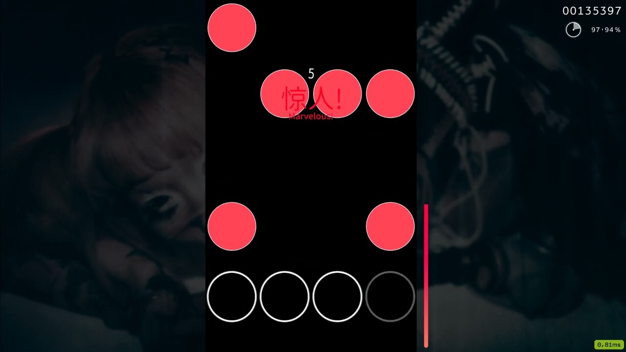 Day 1 trying to beat this beatmap. (all attempts are failures) Quietly, quietly die