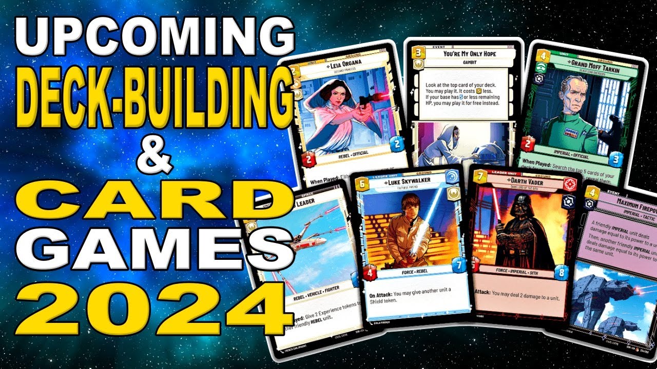 DECK BUILDING Board Games 2024 | Best CARD GAMES of 2024