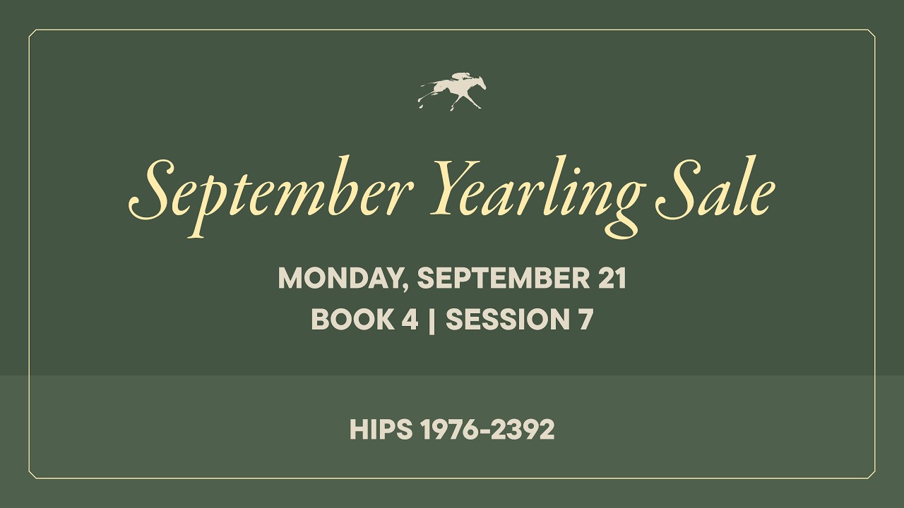 Keeneland September Yearling Sale Livestream
