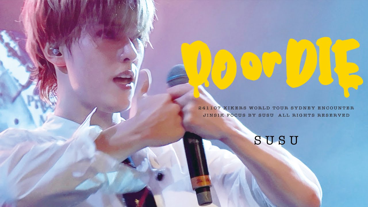241107 SYDNEY ENCOUNTER XIKERS JINSIK “DO OR DIE” FANCAM직캠