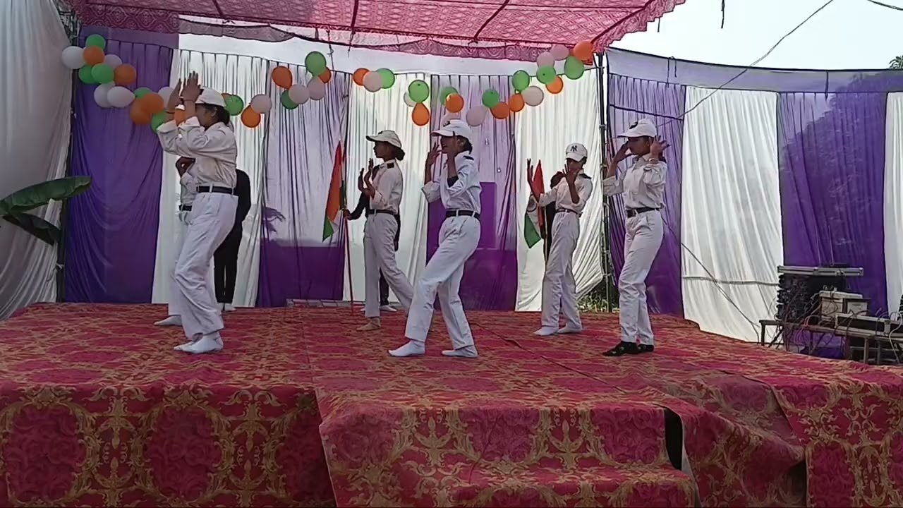 Indian Navy patriotic dance performance 