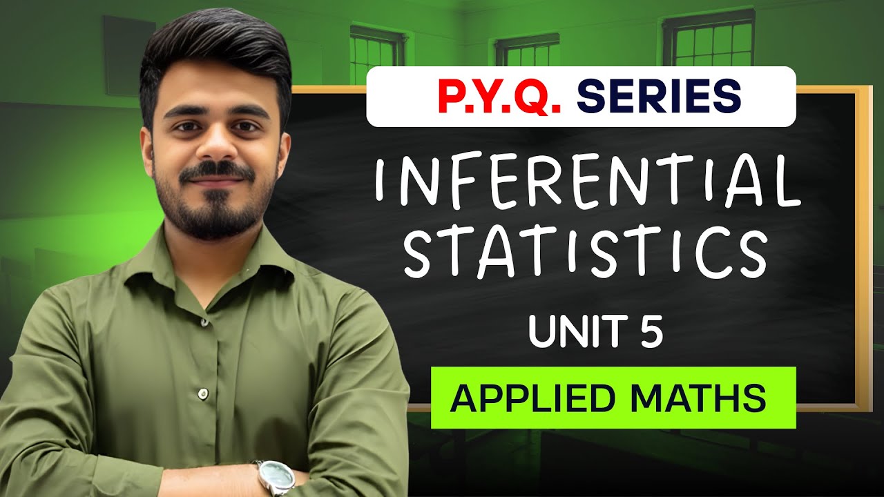 Inferential Statistics PYQ's| Applied Maths| Class 12th| CBSE 2026